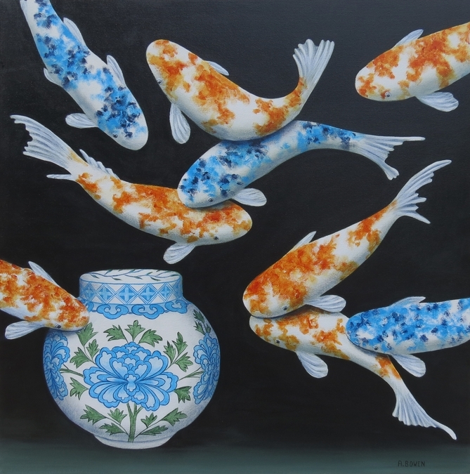 Capricious Koi - SOLD