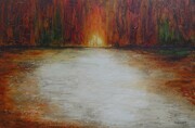 Forest Glow - Can be Viewed at Central Gallery, downtown Bay Centre, first floor