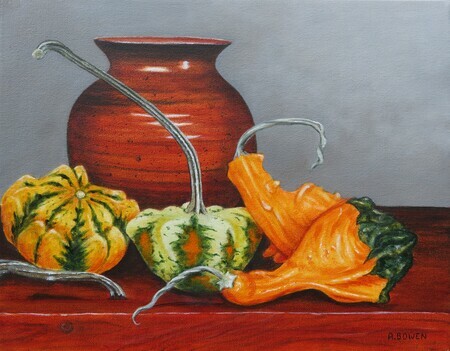 Gorgeous Gourds - sold