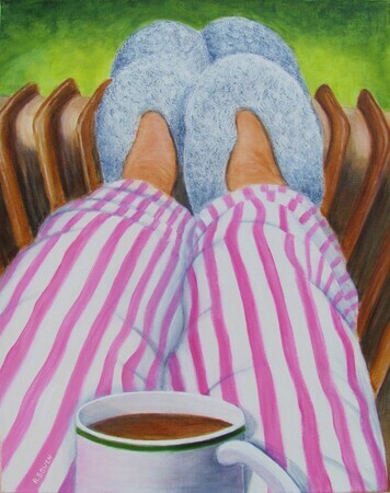 Morning Coffee - SOLD