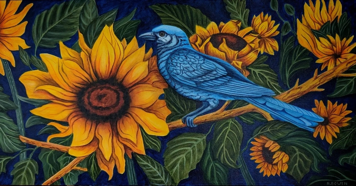 The Blue Crow - SOLD