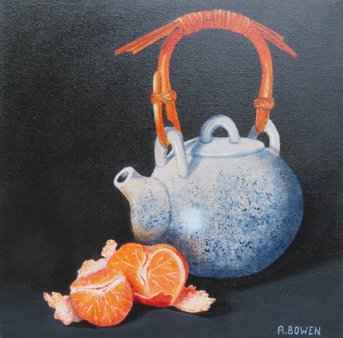 Tea and Oranges - SOLD